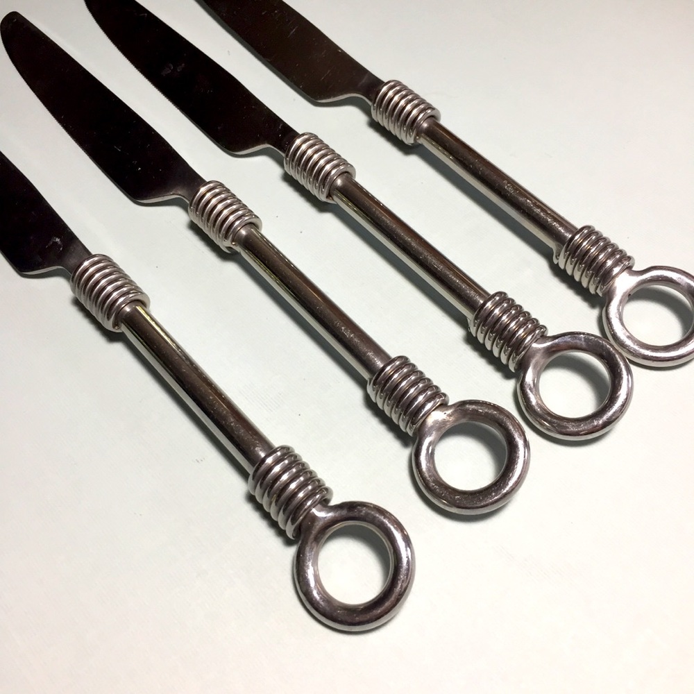 Crofton stainless steel cutlery knives set